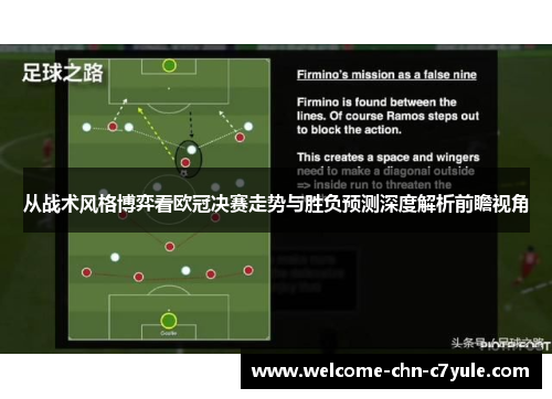 从战术风格博弈看欧冠决赛走势与胜负预测深度解析前瞻视角