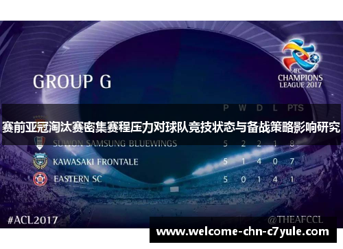 赛前亚冠淘汰赛密集赛程压力对球队竞技状态与备战策略影响研究